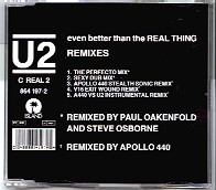 U2 - Even Better Than The Real Thing REMIXES